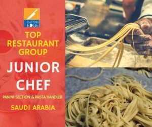 Junior Chef Pasta and Panini