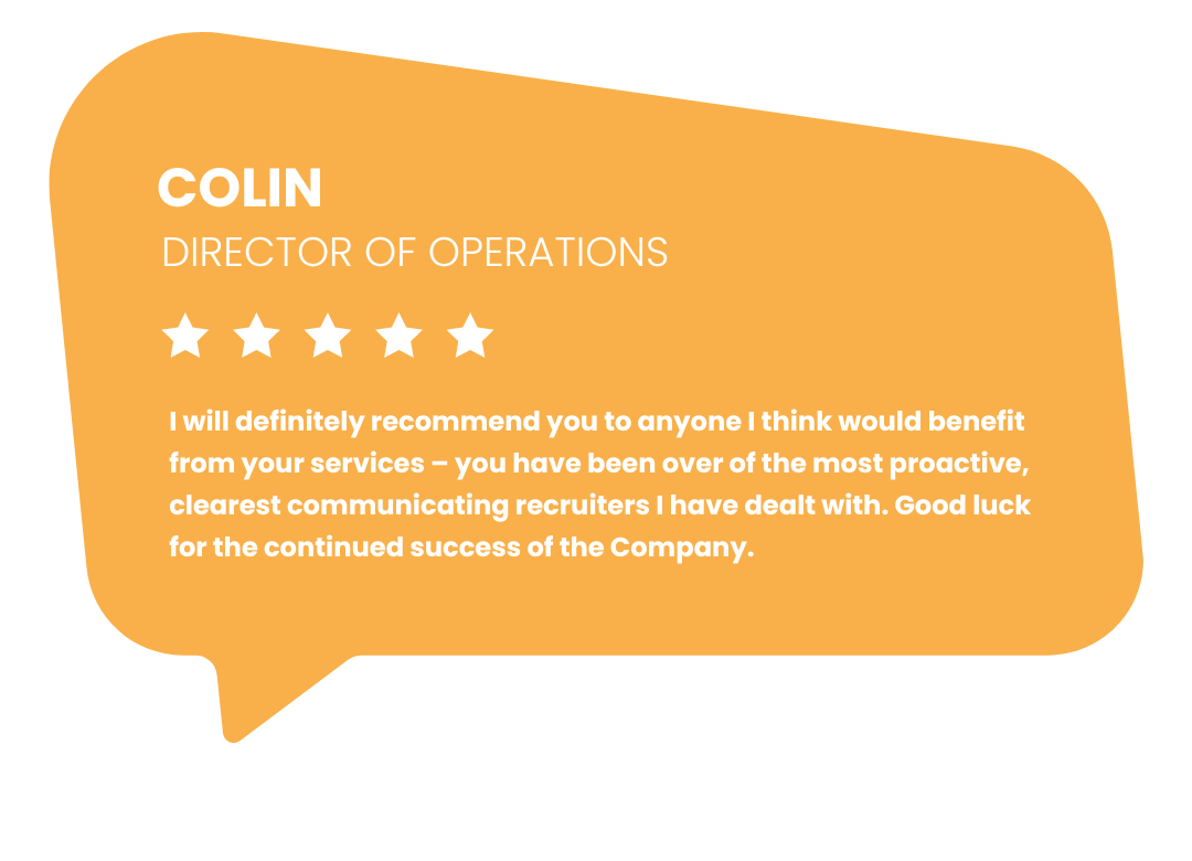 Testimonial - Colin, Why Us